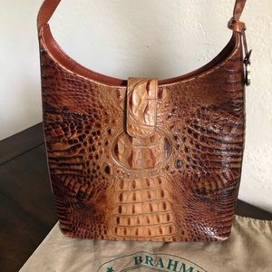 Brahmin Kendall Toasted Almond Bag Rare